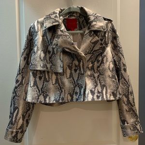 Jennifer Lopez Python Jacket Size S